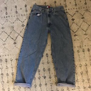 High waisted mom jeans